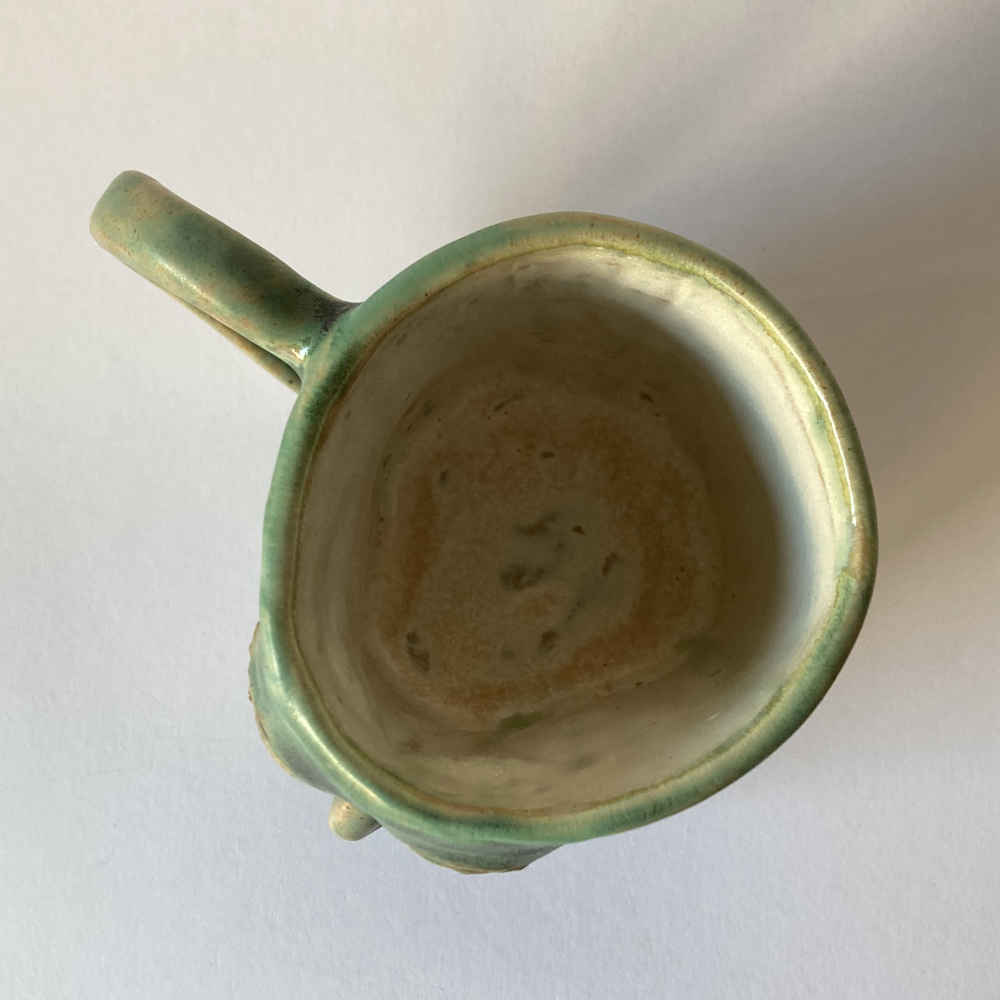 Mila VÁZQUEZ OTERO (* 1978) – Friedrich Nietzsche - Tasse - Studiokeramik – Bild 7