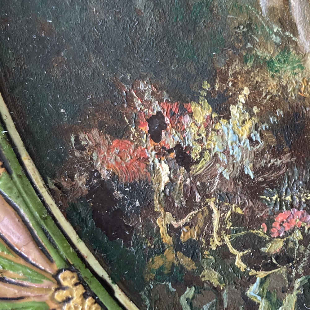 MUSÉE CÉRAMIQUE - Hunting Dogs with Deer (Gottfried Stähly-Rychen) - Thun Majolica - Image 7