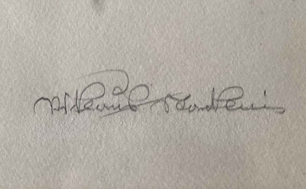 Signature of Niklaus Stoecklin: Niklaus Stoecklin.