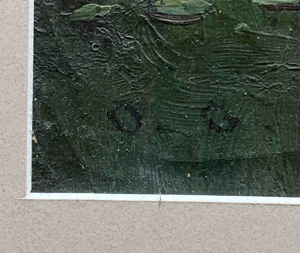 Otto GAMPERT (* 1842, † 1924) - Water Landscape - Oil Painting - Image 3