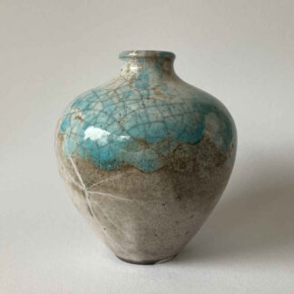 Otto MEIER (* 1903, † 1996) - Vase avec réparation de gintsugi - Céramique d'atelier
