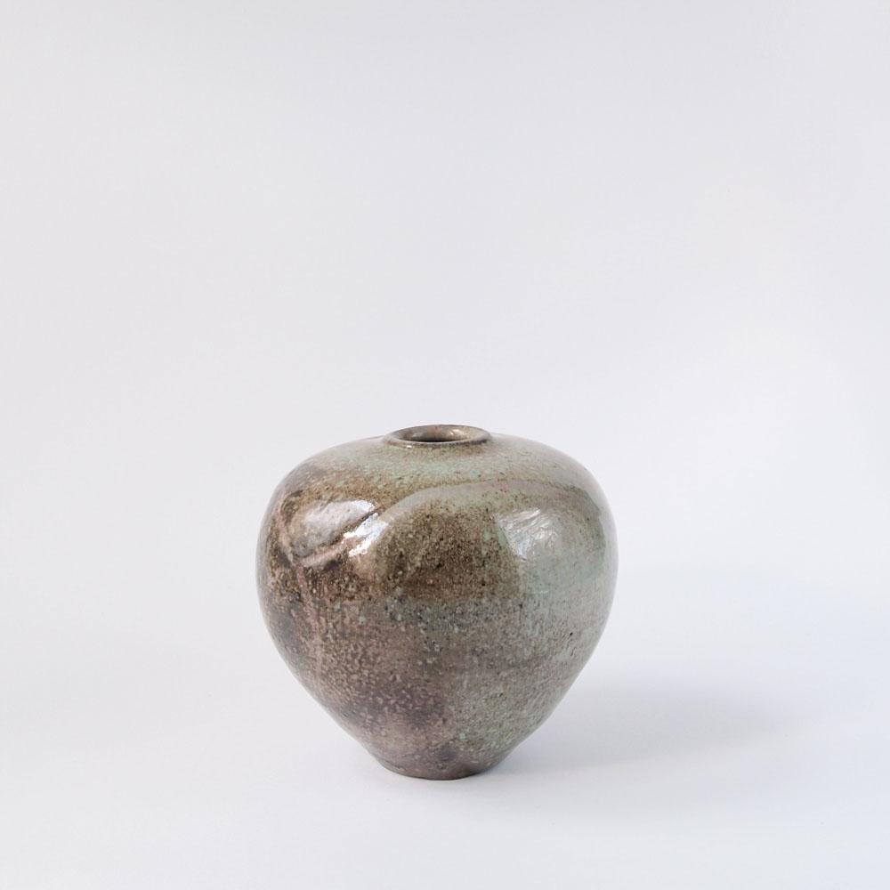Otto MEIER (* 1903, † 1996) - Vase des années 1950 - poterie d'atelier