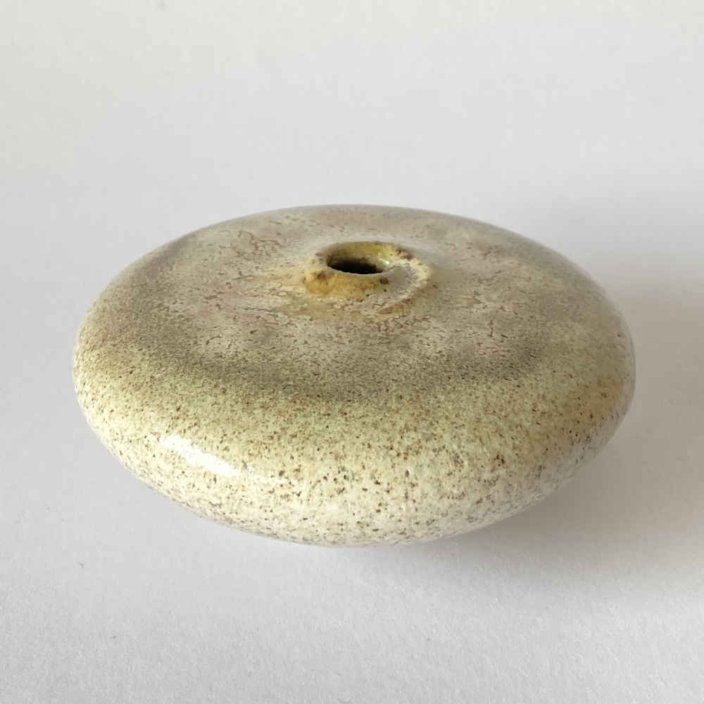 Otto MEIER (* 1903, † 1996) – Flat Vase – Studio Pottery