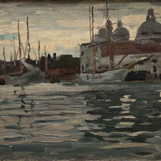 Otto REINIGER (* 1863, † 1909)  – Venice – Oil on canvas