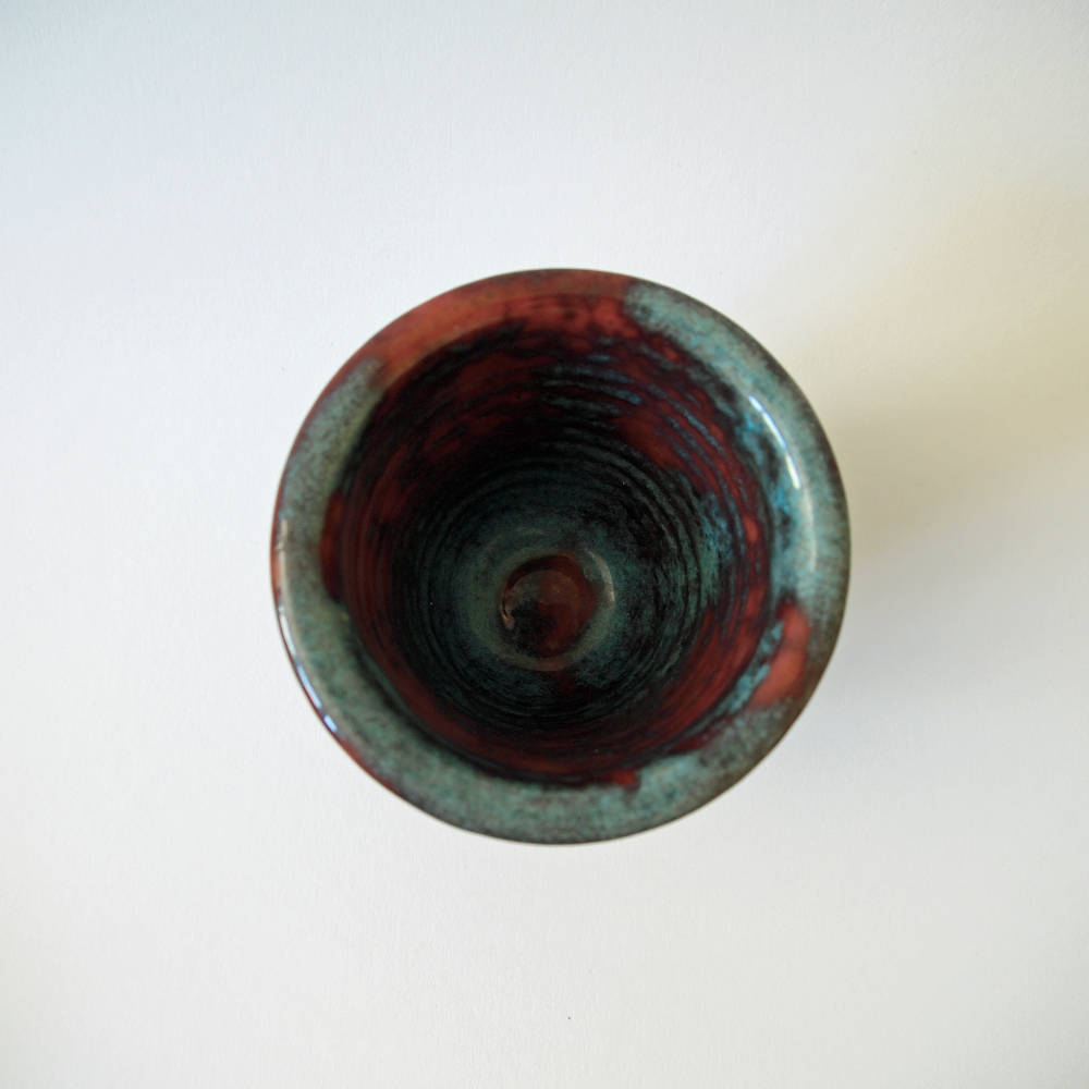 Paul DRESLER (* 1879 - † 1950) - Gobelet en céramique - poterie d'atelier – Image 4
