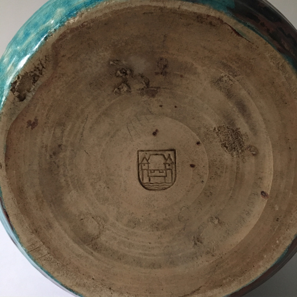 Paul DRESLER (* 1879 - † 1950) – Big Blue Vase - Studio Pottery - Image 2