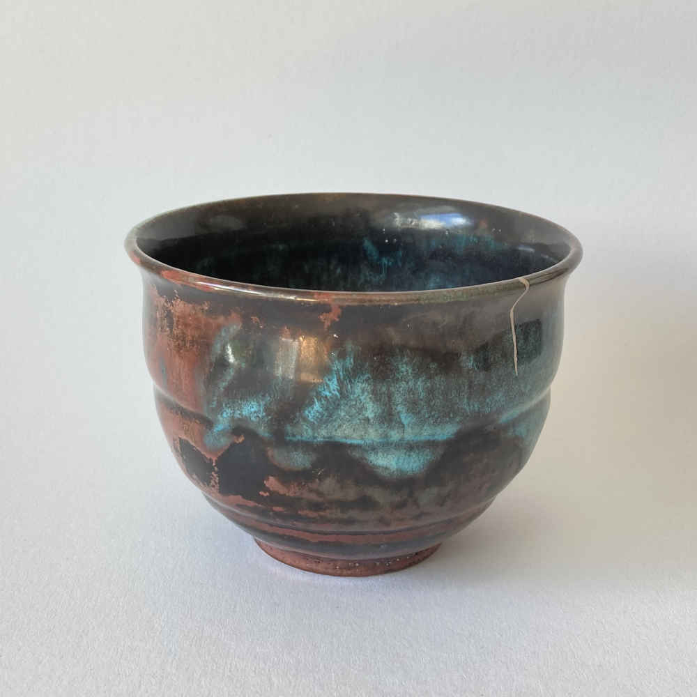 Paul DRESLER (* 1879 – † 1950) – Taza (reparación Gintsugi) - cerámica de taller - Imagen 2