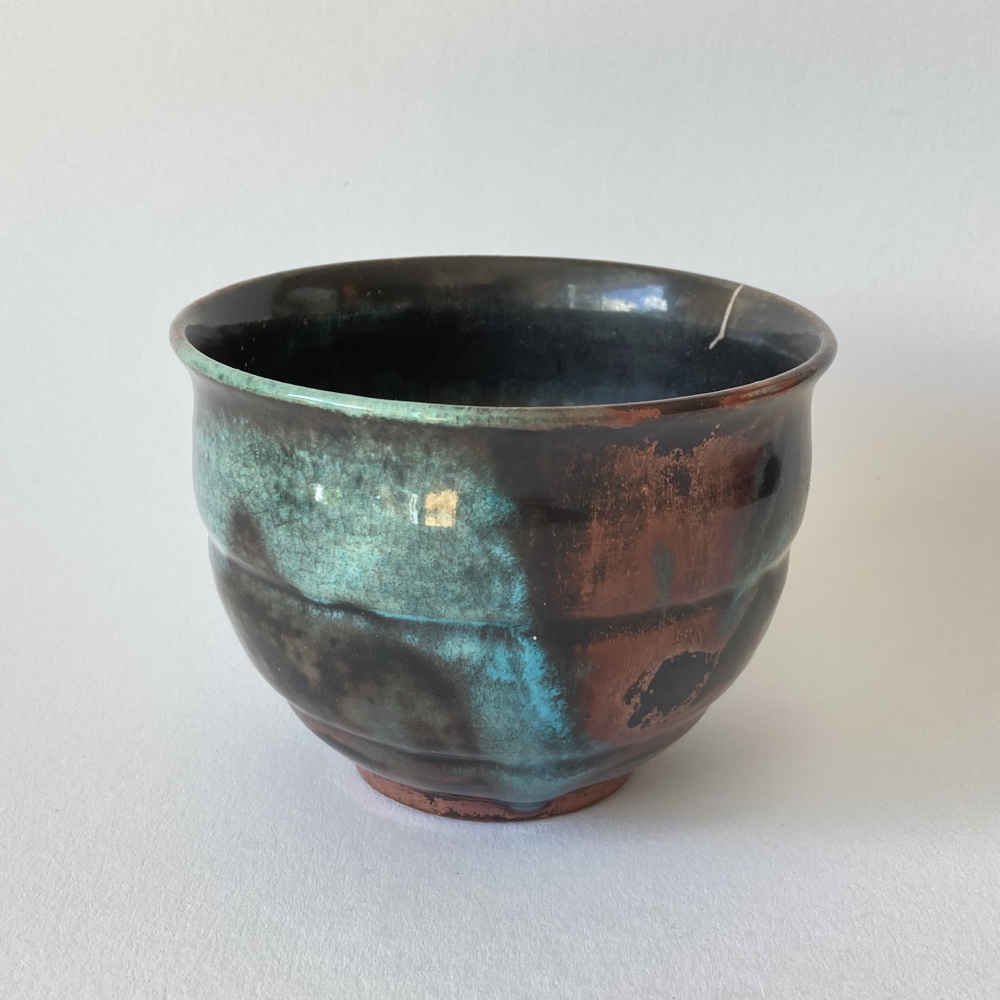 Paul DRESLER (* 1879 – † 1950) – Taza (reparación Gintsugi) - cerámica de taller - Imagen 3