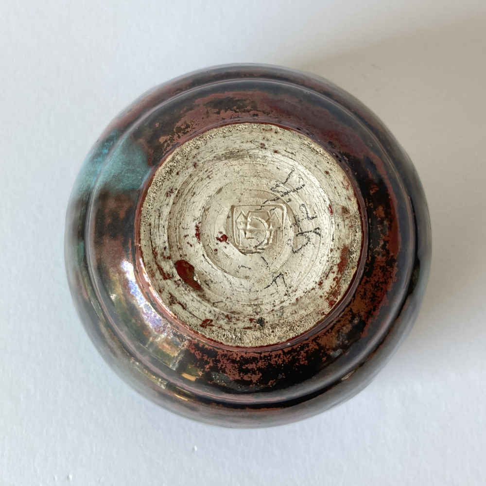 Paul DRESLER (* 1879 – † 1950) – Taza (reparación Gintsugi) - cerámica de taller - Imagen 9