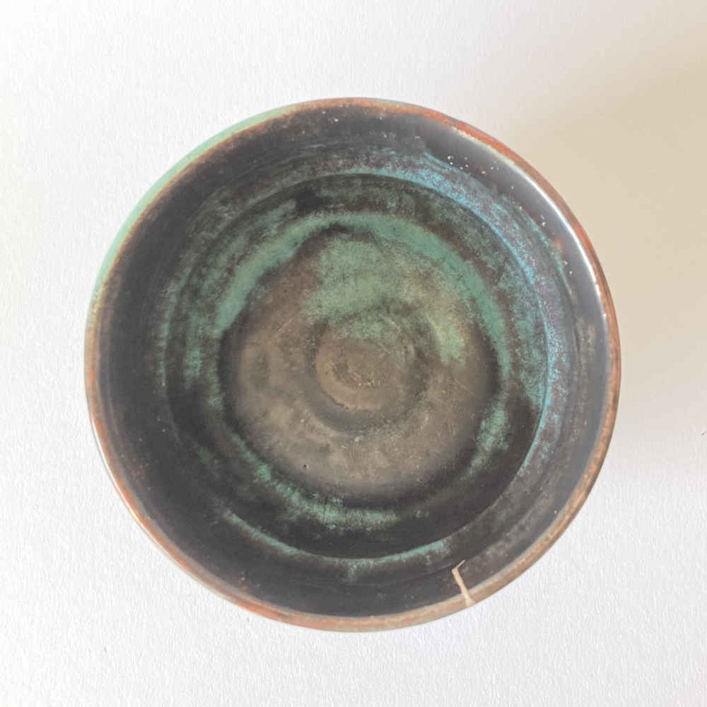 Paul DRESLER (* 1879 – † 1950) – Taza (reparación Gintsugi) - cerámica de taller - Imagen 8