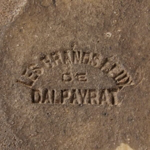 Uno dei marchi di Pierre-Adrien Dalpayrat: LES GRANDS FEUX DE DALPAYRAT.