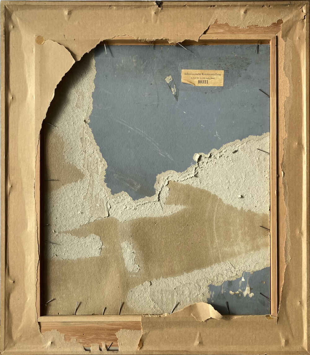 Quadro di artista sconosciuto – Camera rosa (dipinto a olio) - immagine 6