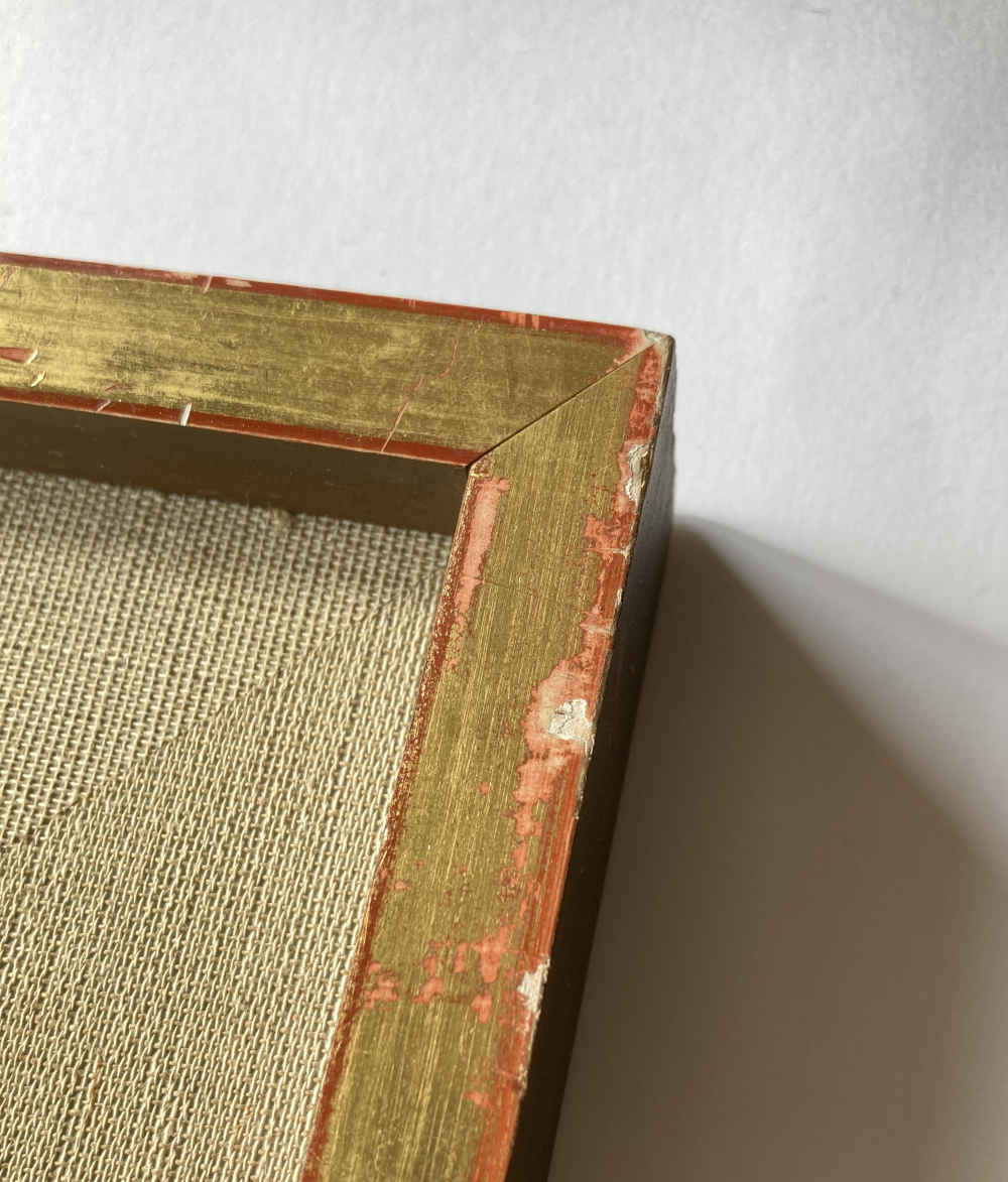 Quadro di artista sconosciuto – Camera rosa (dipinto a olio) - immagine 5