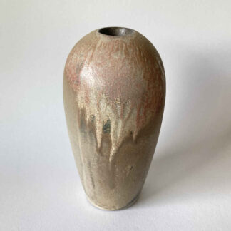 Rainer GESCHKE - Vase from Wood-fired Kiln - Studio Pottery