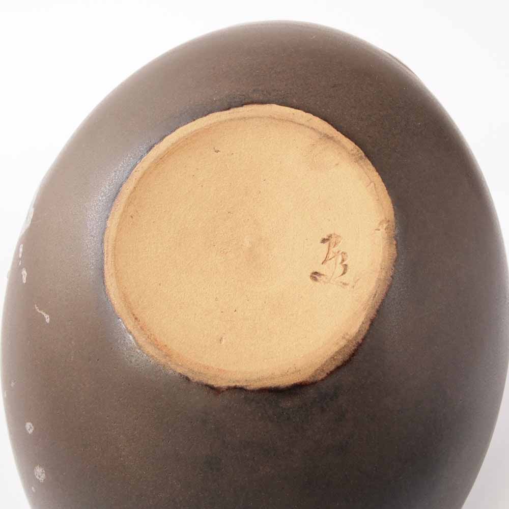 Richard BAMPI (* 1896, † 1965) - Cestino in stile Wabi-Sabi - studio ceramica - immagine 6