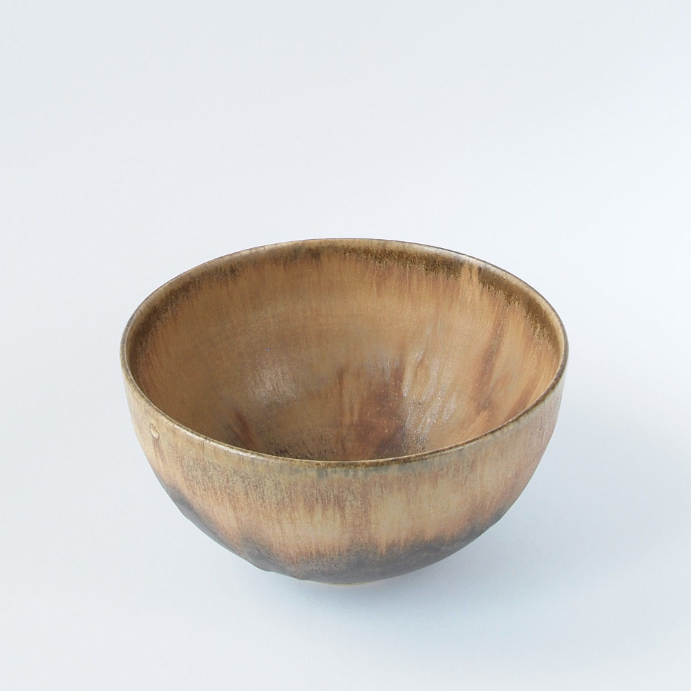 Richard BAMPI (* 1896, † 1965) – Kumme (braun) - Studiokeramik – Bild 5