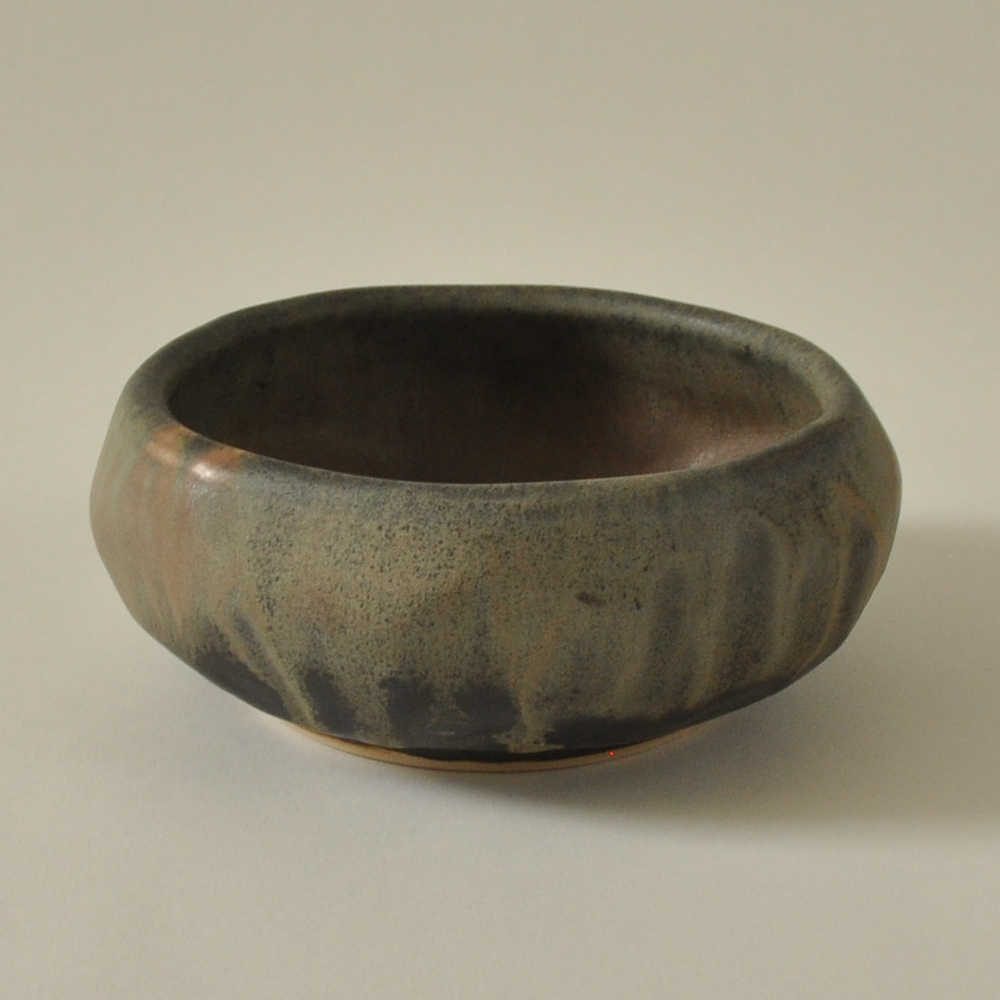 Richard BAMPI (* 1896, † 1965) – Schale mit Kanten - Studiokeramik