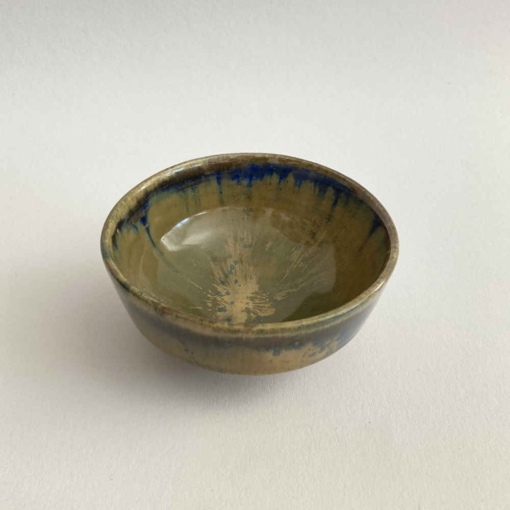 Richard BAMPI (* 1896, † 1965) - Piccola ciotola a parete piegata - studio ceramica - immagine 4