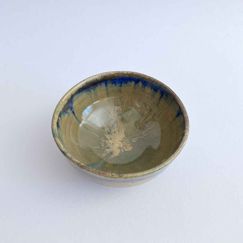 Richard BAMPI (* 1896, † 1965) - Piccola ciotola a parete piegata - studio ceramica - immagine 5