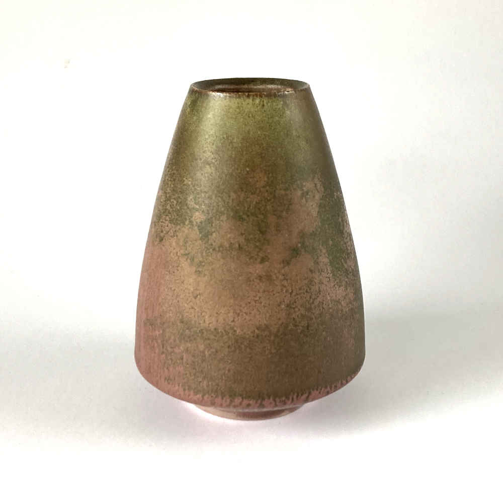 Richard BAMPI (* 1896, † 1965) – Multicoloured Vase with Kink in the Wall - Studio Pottery - Image 4