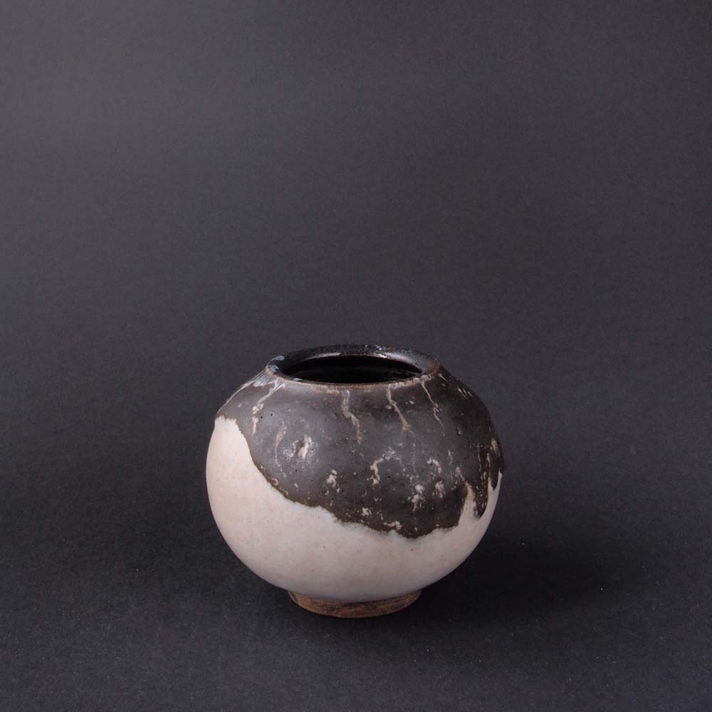 Richard BAMPI (* 1896, † 1965) – Vase im Wabi-Sabi-Stil - Studiokeramik – Bild 2