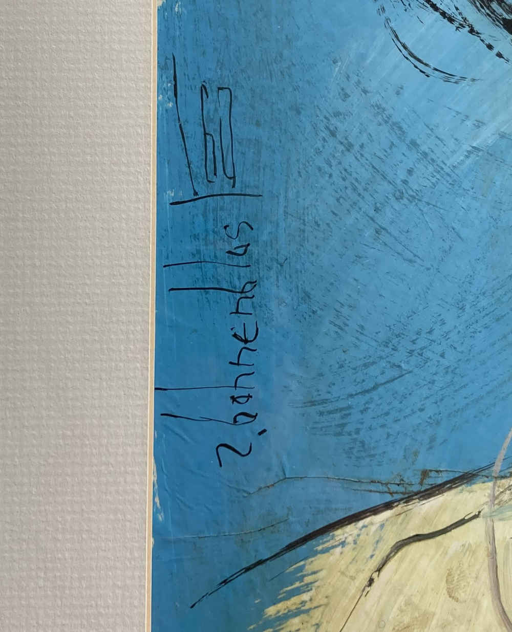 Signatur von Roger Bohnenblust: R. Bohnenblust