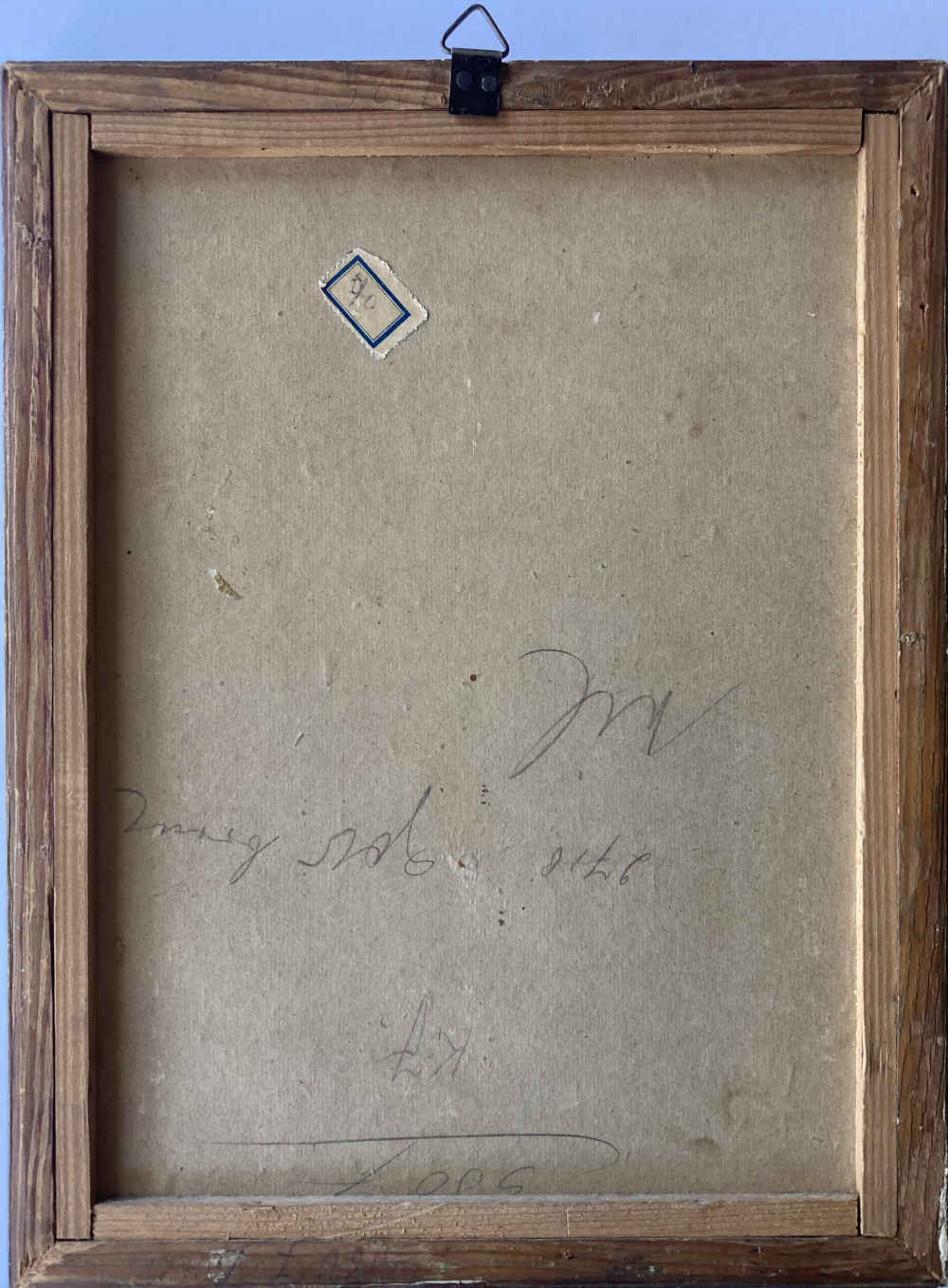 Rudolf TSCHAN (* 1848, † 1919) - Weg - Öl auf Leinwand auf Pappe – Bild 5