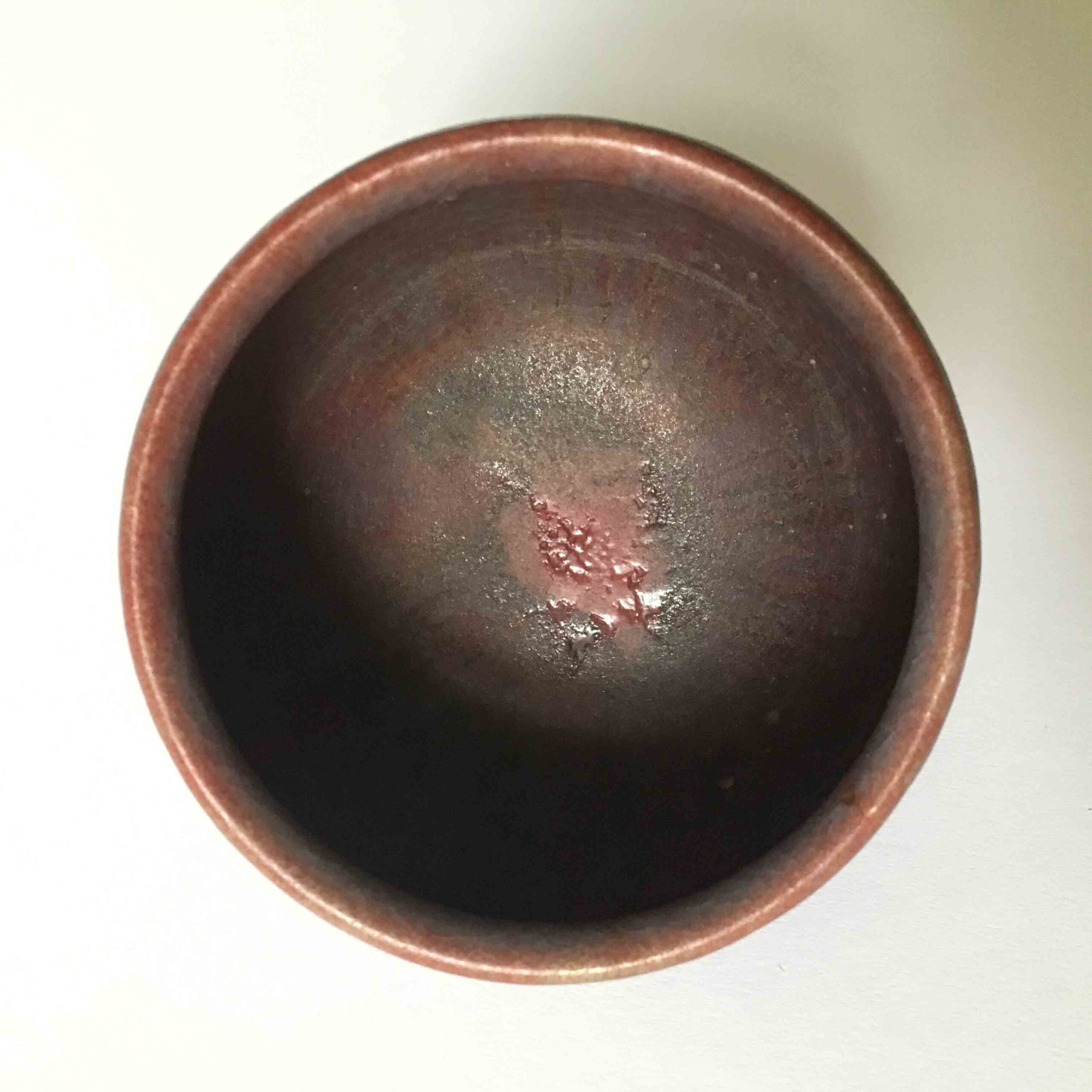 Ruth KOPPENHÖFER (* 1922, † 1994) - Piccola ciotola rossa - studio ceramica - immagine 2