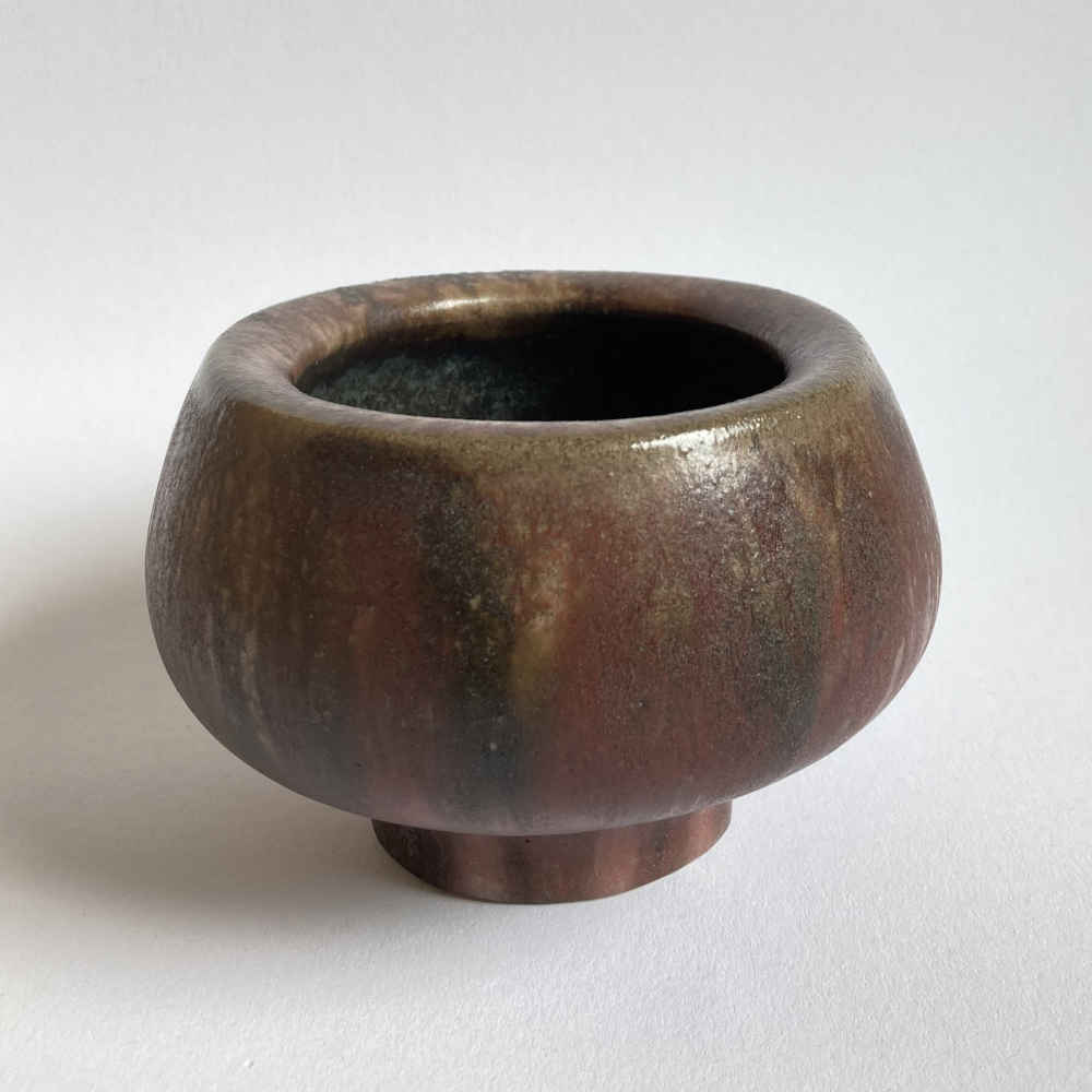 Ruth KOPPENHÖFER (* 1922, † 1994) - Ciotola ovale - studio ceramica - immagine 4