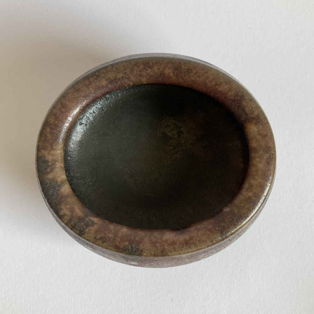 Ruth KOPPENHÖFER (* 1922, † 1994) - Ciotola ovale - studio ceramica - immagine 5