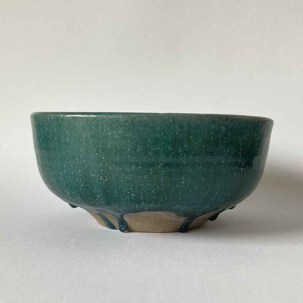 Stephan ERDÖS (* 1906, † 1956) – Coupe avec gouttes – Céramique d'atelier – Image 7