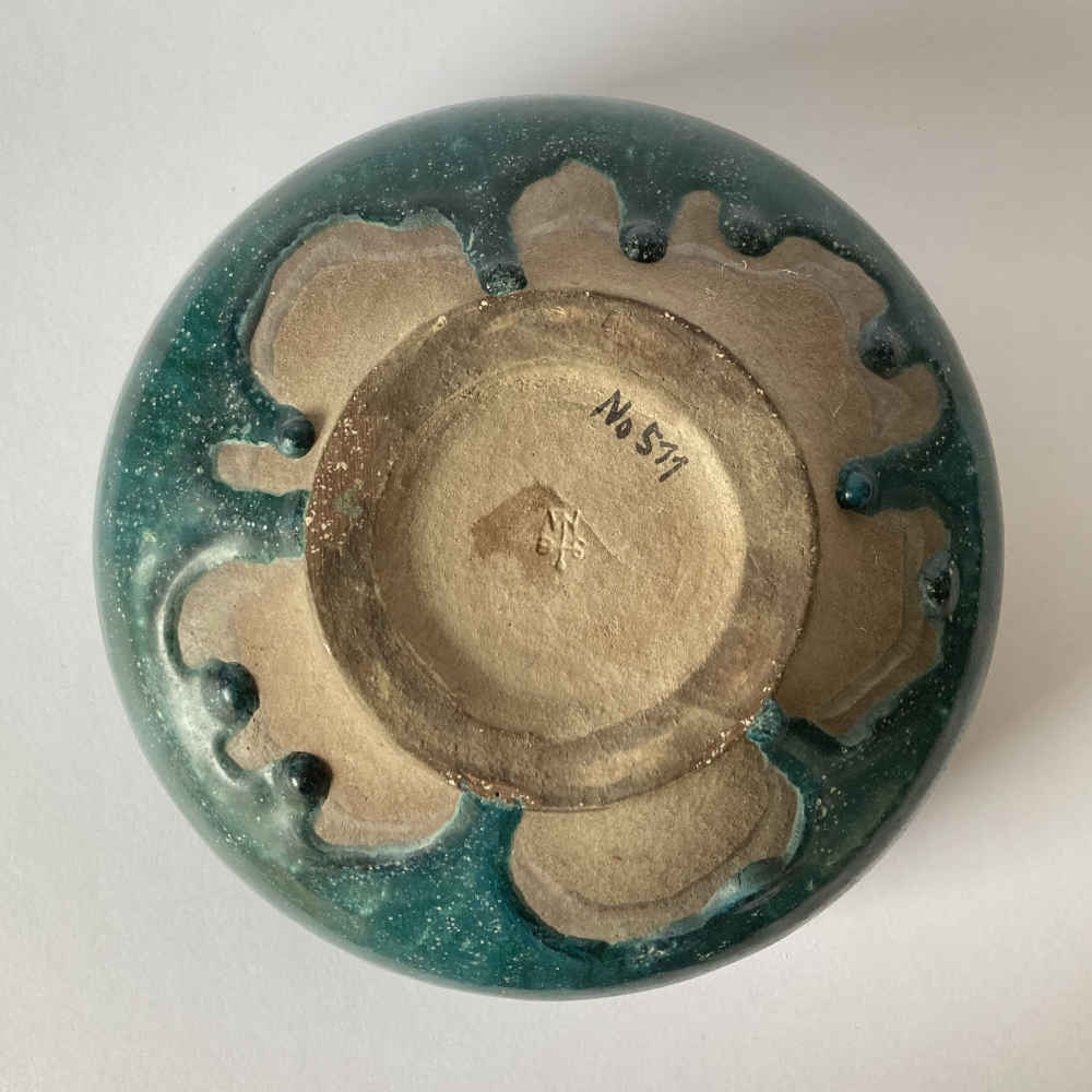 Stephan ERDÖS (* 1906, † 1956) – Ciotola con gocce – Studio ceramica - immagine 11