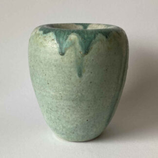 Stephan ERDÖS (* 1906, † 1956) - Vaso di medie dimensioni in ceramica verde - Studio ceramica