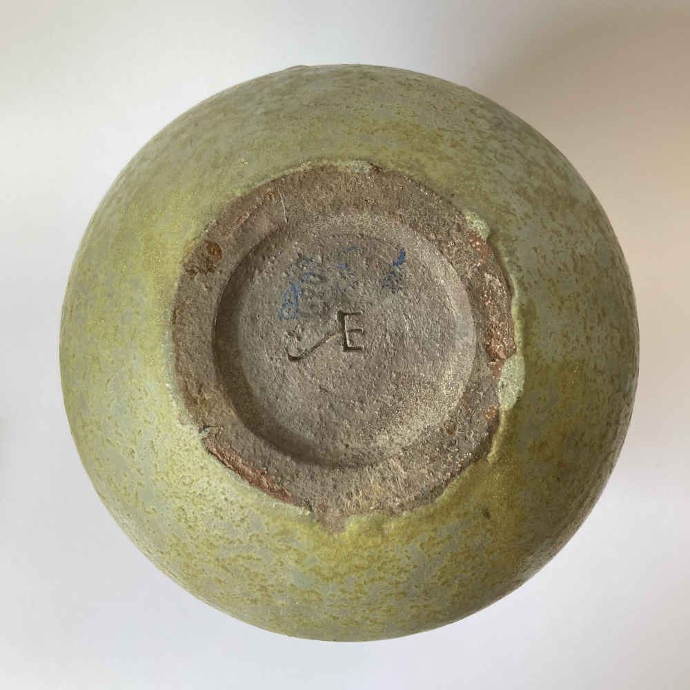 Stephan ERDÖS (* 1906, † 1956) - Vaso verde - Studio ceramica - immagine 7
