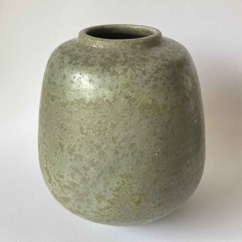 Stephan ERDÖS (* 1906, † 1956) - Vaso verde - Studio ceramica - immagine 2