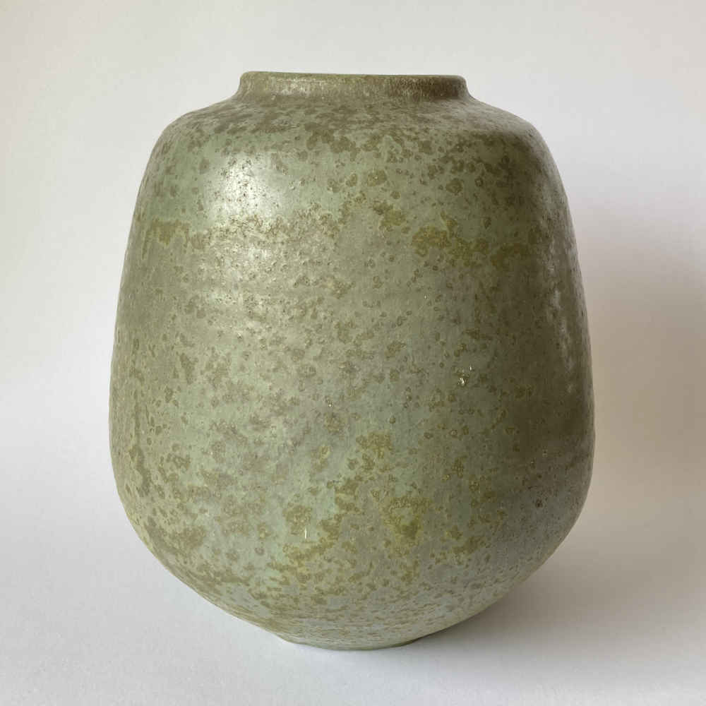 Stephan ERDÖS (* 1906, † 1956) - Vaso verde - Studio ceramica - immagine 3