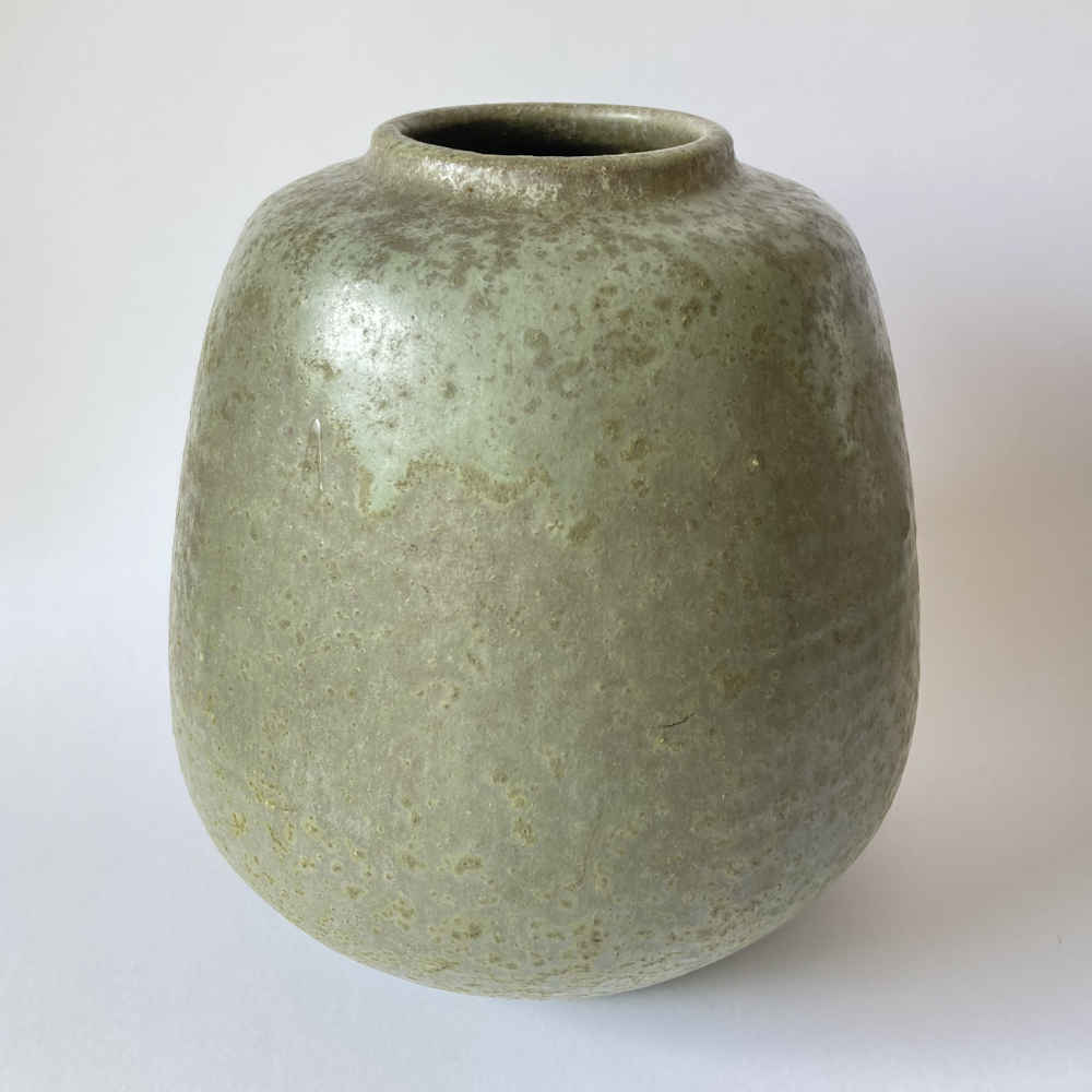 Stephan ERDÖS (* 1906, † 1956) - Vaso verde - Studio ceramica - immagine 4