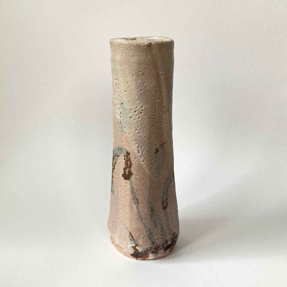 Tanaka MOTOHIKO (* 1954) - Vase de type shino - Poterie d'atelier – Image 3