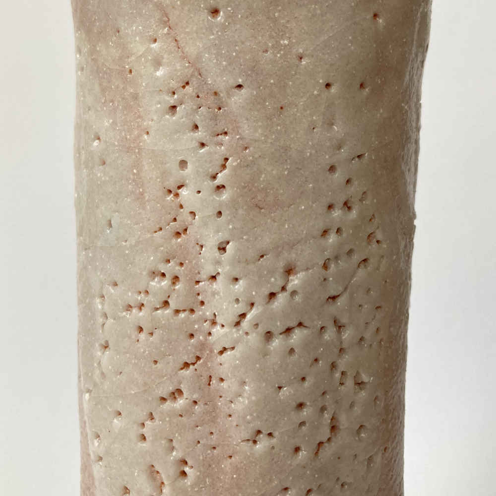 Tanaka MOTOHIKO (* 1954) - Vase de type shino - Poterie d'atelier – Image 7