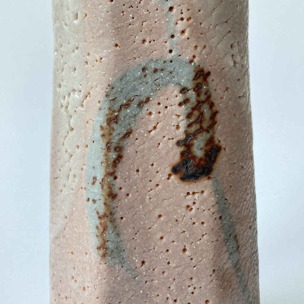 Tanaka MOTOHIKO (* 1954) - Vase de type shino - Poterie d'atelier – Image 8