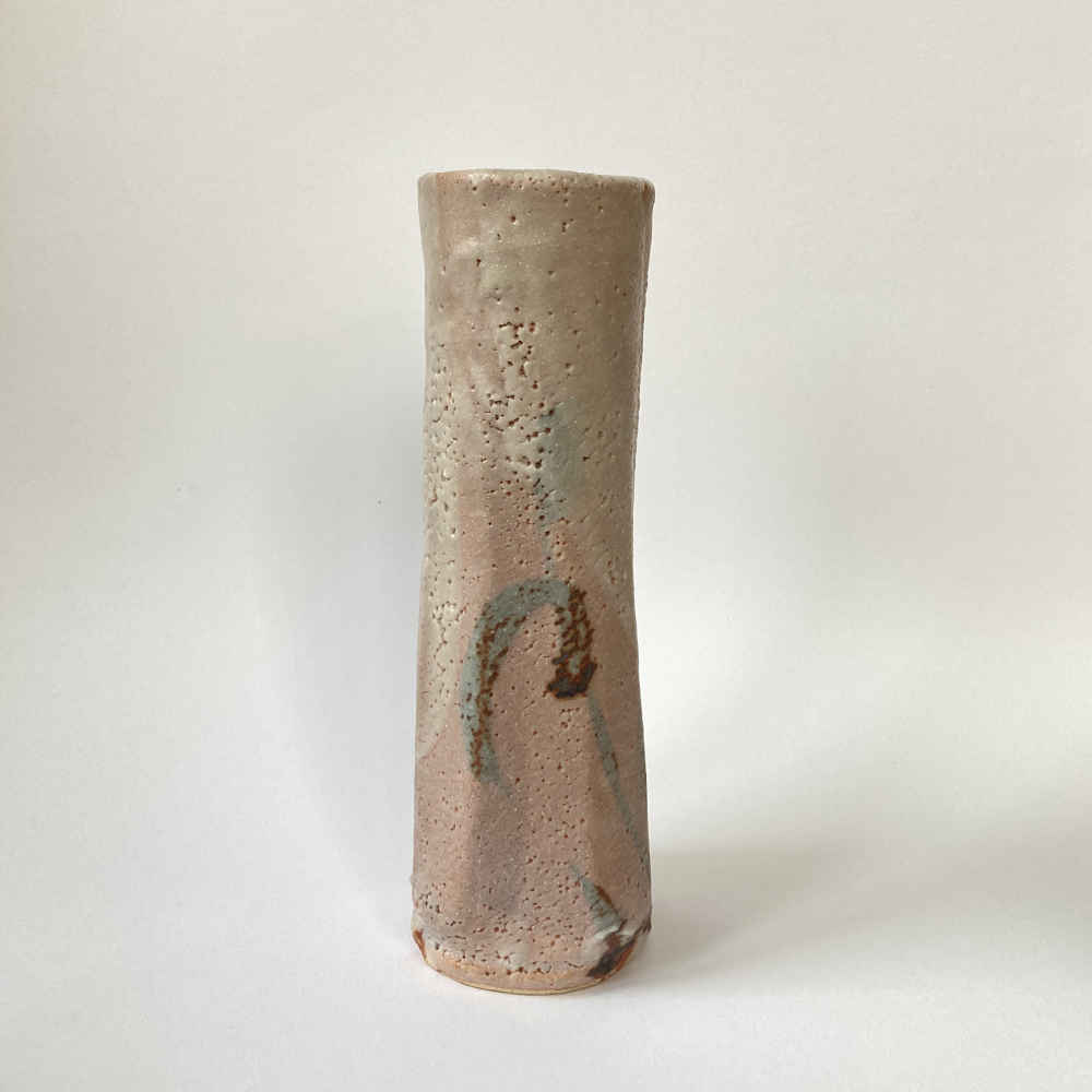 Tanaka MOTOHIKO (* 1954) - Vaso in ceramica Shino - Studio Pottery - immagine 2