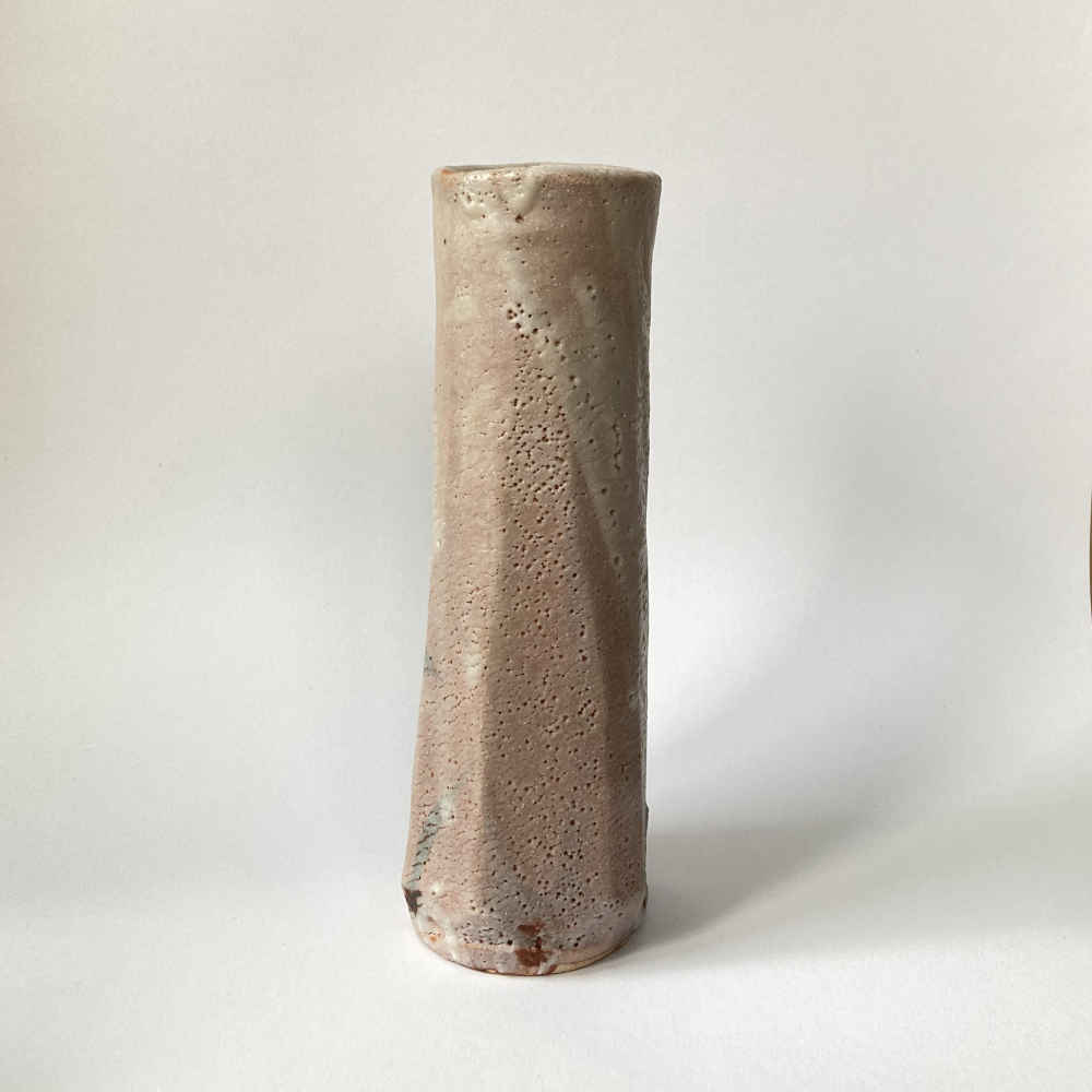 Tanaka MOTOHIKO (* 1954) - Vaso in ceramica Shino - Studio Pottery - immagine 4