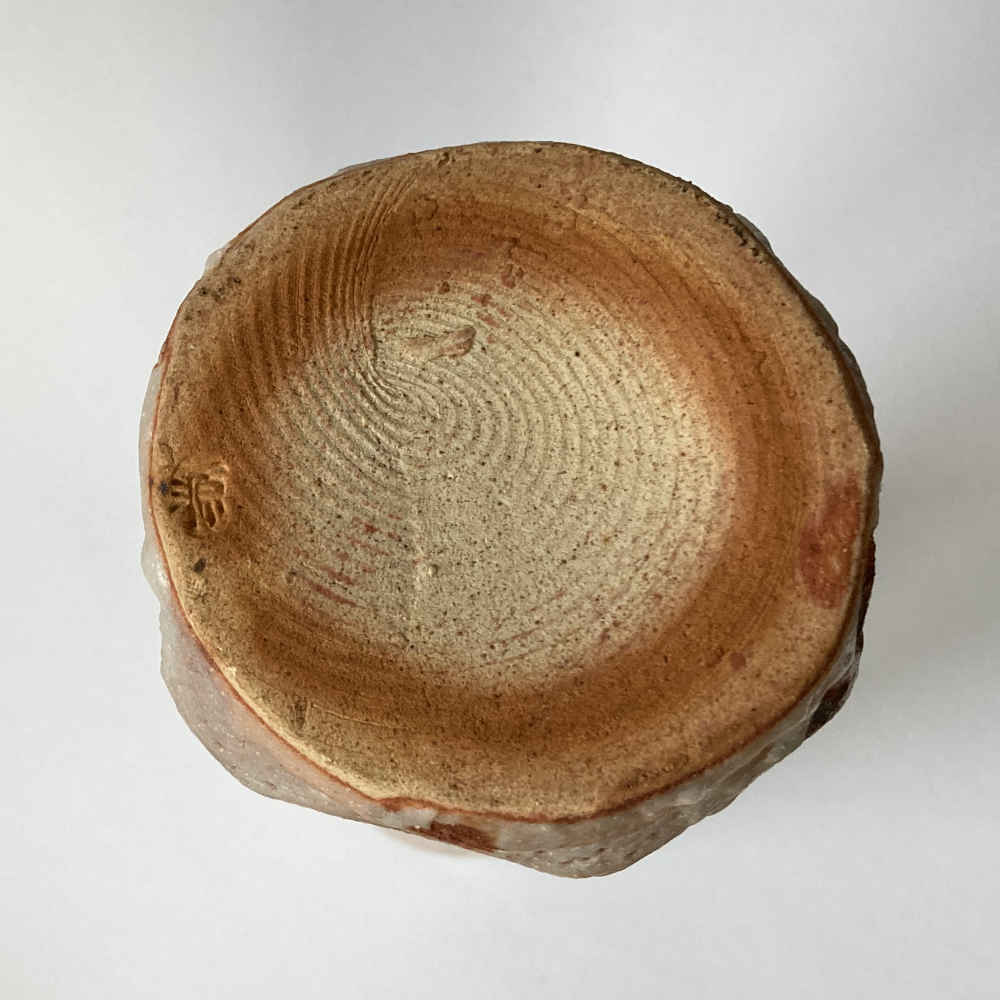 Tanaka MOTOHIKO (* 1954) - Vaso in ceramica Shino - Studio Pottery - immagine 9