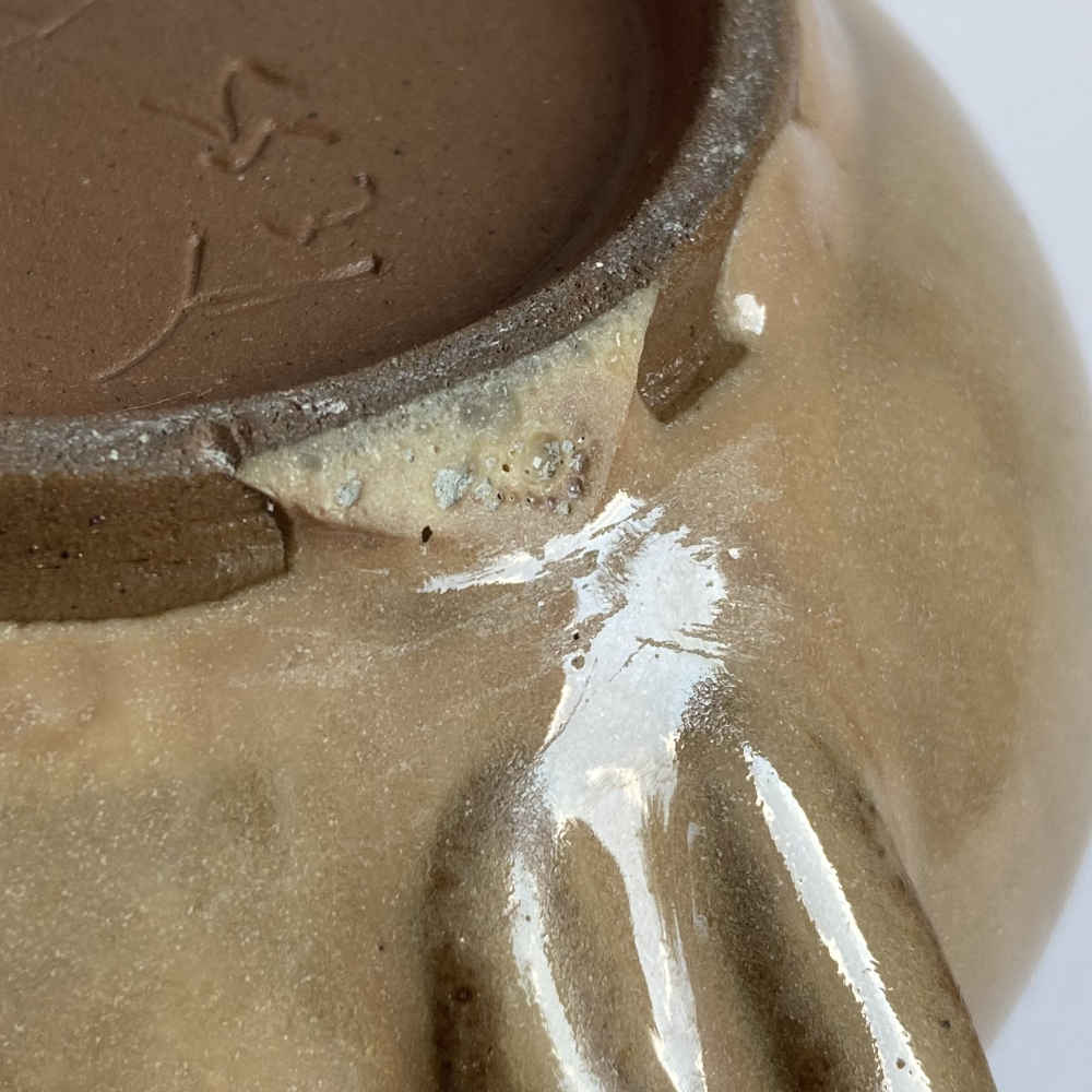 Tessa KIDICK (* 1915, † 2002) - Krug mit Rillen - Studiokeramik – Bild 9