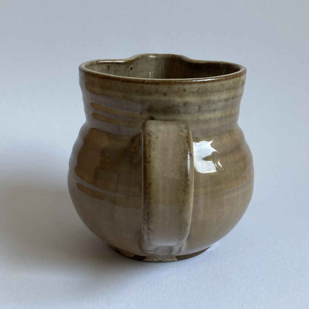 Tessa KIDICK (* 1915, † 2002) - Krug mit Rillen - Studiokeramik – Bild 5