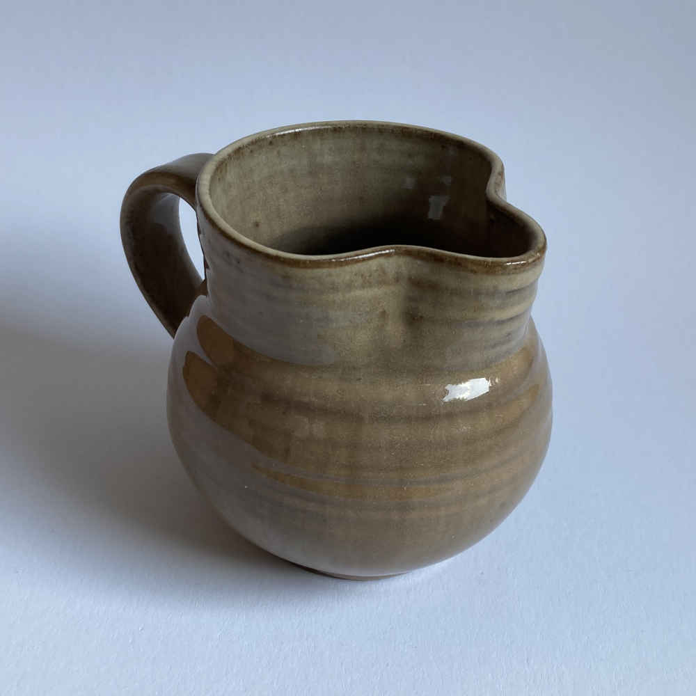 Tessa KIDICK (* 1915, † 2002) - Krug mit Rillen - Studiokeramik – Bild 6