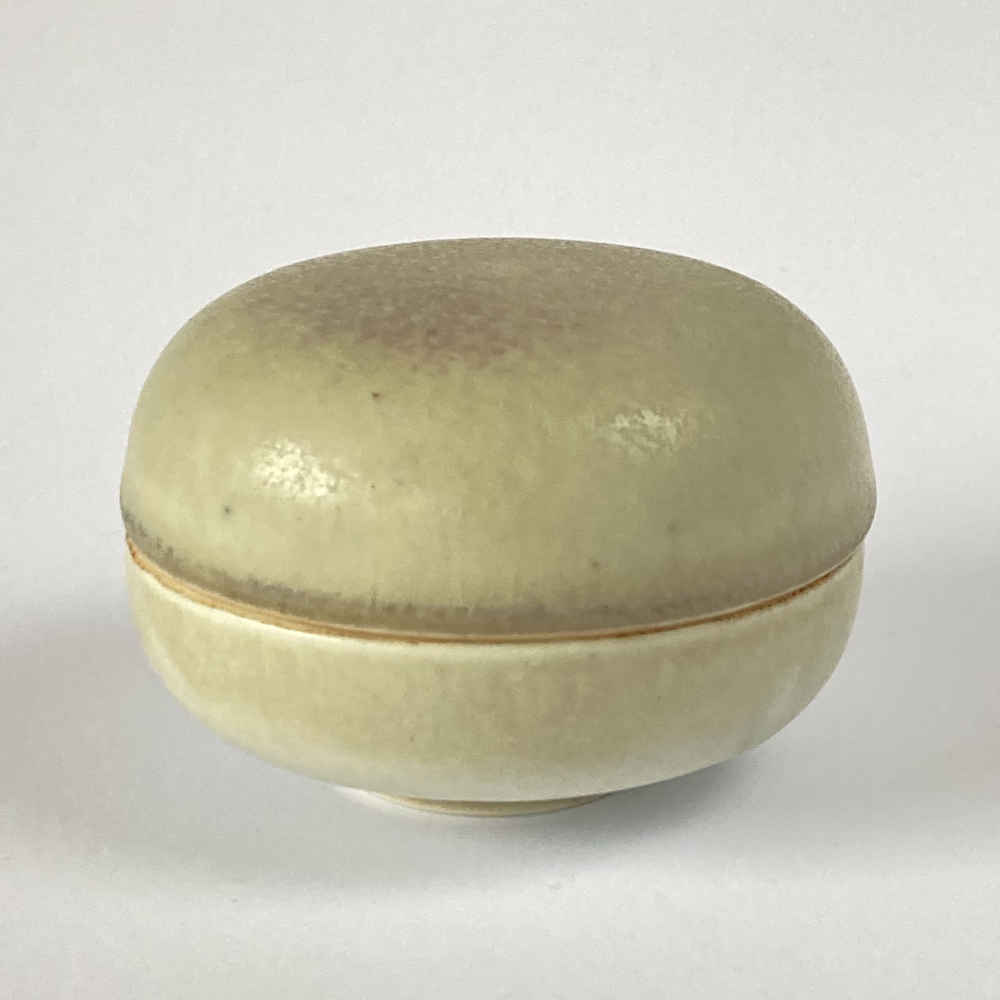 Ursula SCHEID (* 1932, † 2008) - Boîte arrondie - Céramique d'atelier