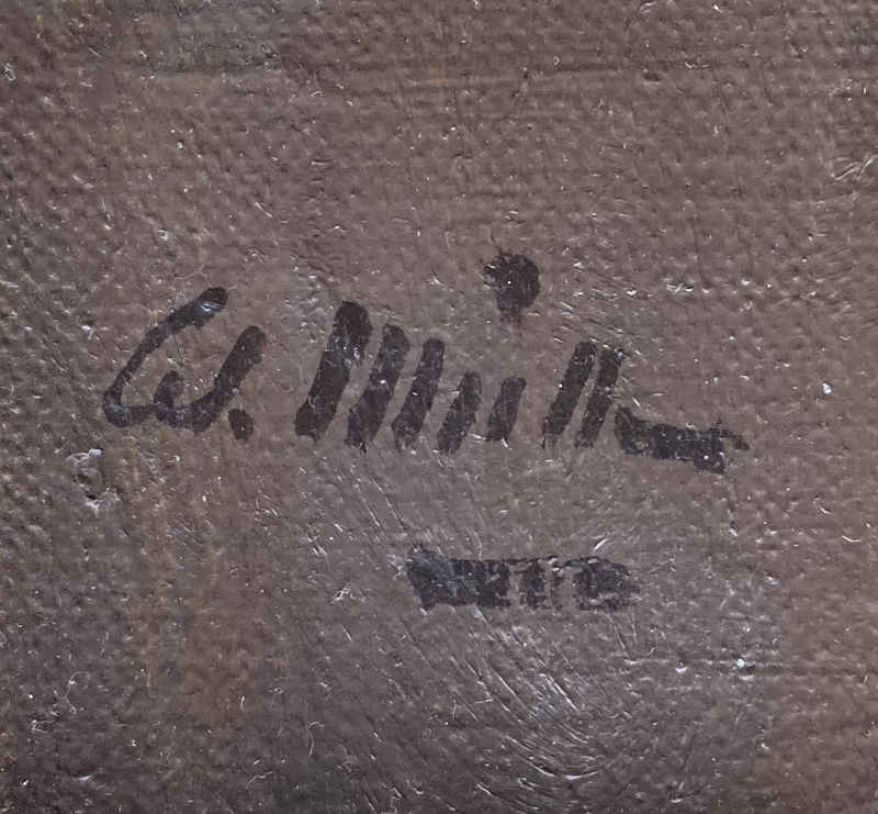 Firma di Walter Emil Müller: W. Müller.