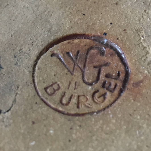 Marca de Walter Gebauer: WG BÜRGEL.