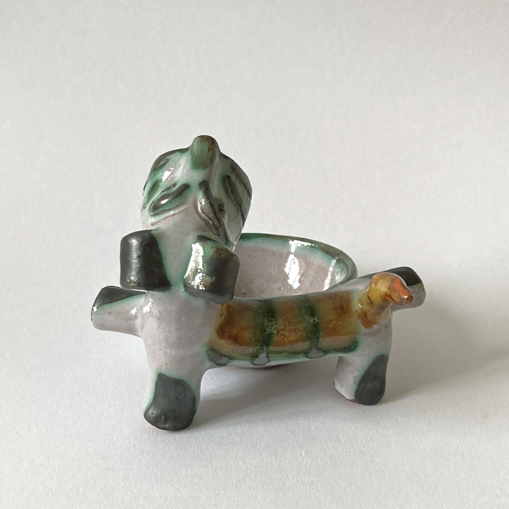 Walter RHAUE (* 1885, † 1959) – Perro con cuenco - Pitt Petri - Imagen 3